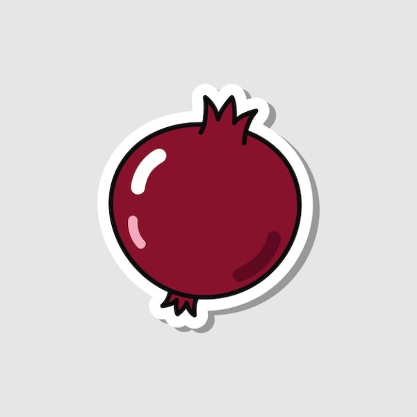 Прозрачный гранат