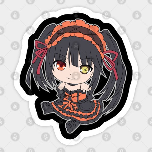 Куруми Токисаки Чиби арт