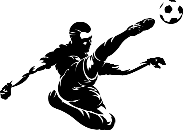 Футбол с наклейками.