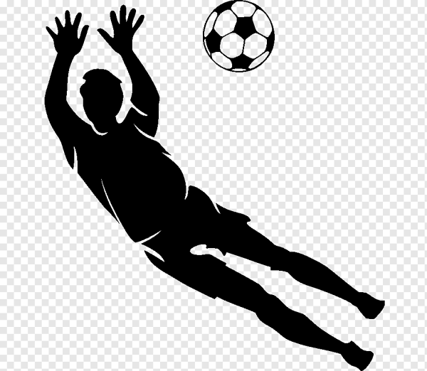 Силуэт футболиста