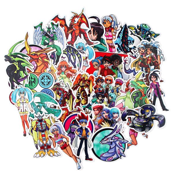 Наклейки на чехол аниме