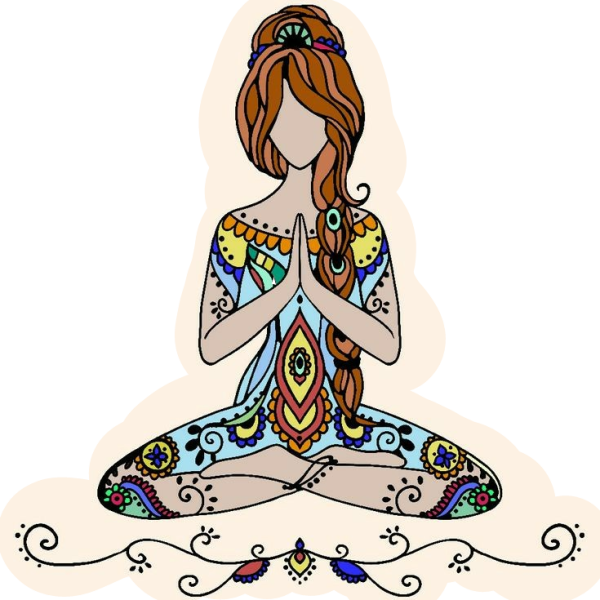 Стикер медитация