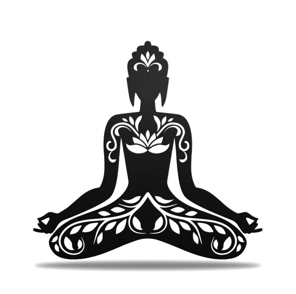 Медитация трафарет