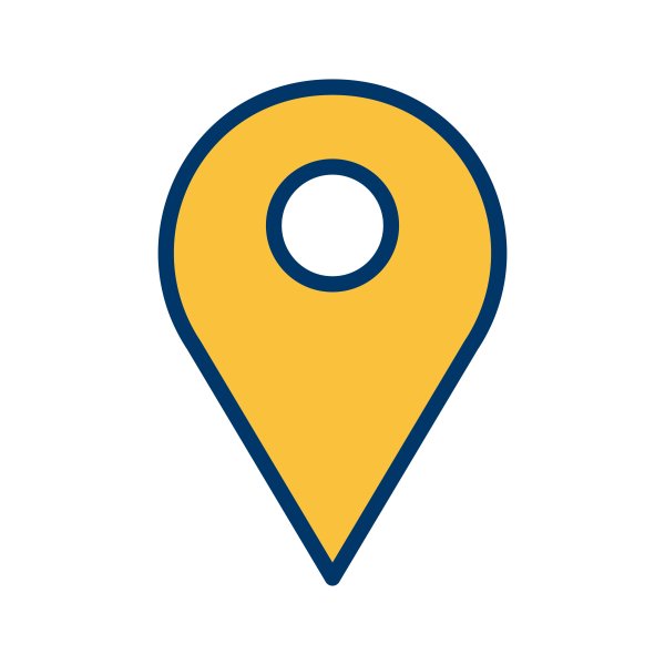 Метка на карте без фона