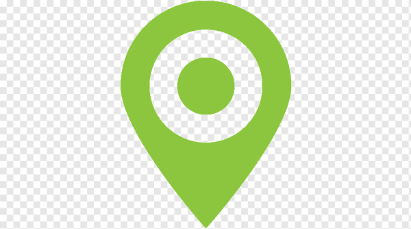 Метка на карте без фона