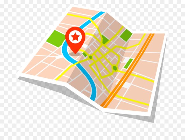 Карта города вектор