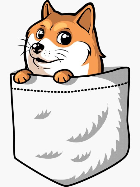 Собака стикер Мем