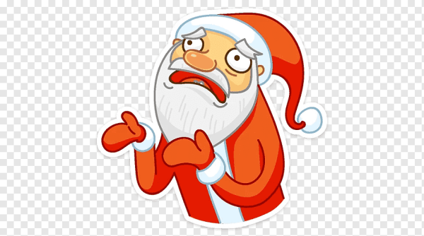 Бэд Санта Стикеры