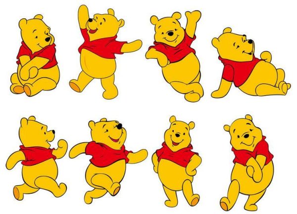 Герои мультфильмов вектор