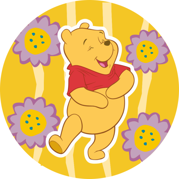 Стикеры Винни пух