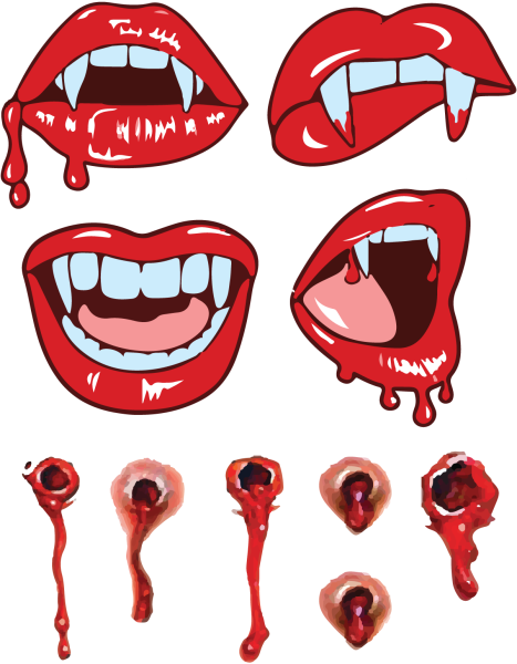 Человек вампир мультяшный