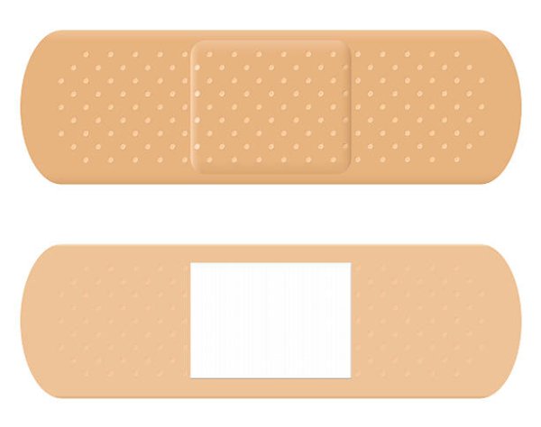 Пластырь для обработки без фона