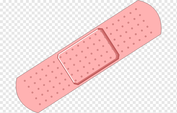 Розовый пластырь