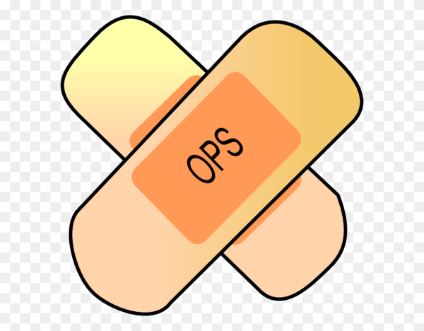 Пластырь нарисованный