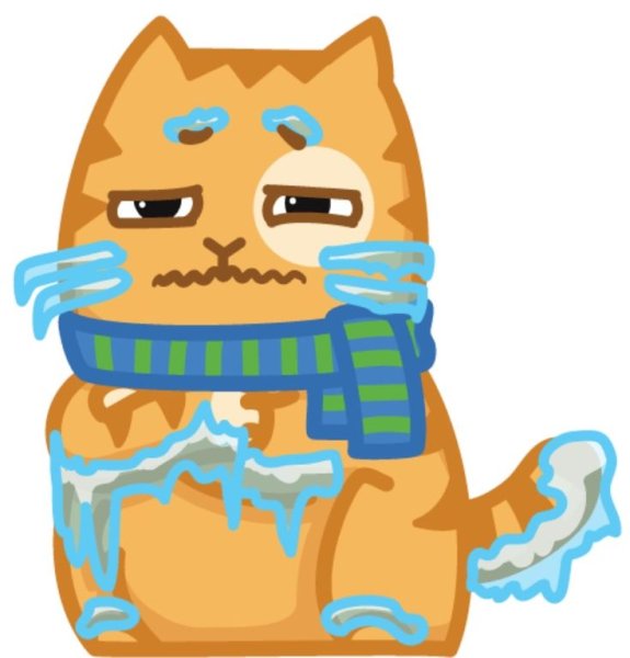 Стикеры Олаф