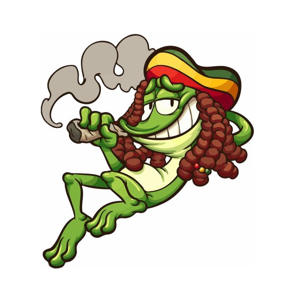 Растаман стикер