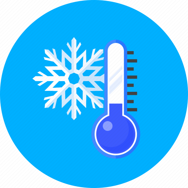 Снежинка и градусник