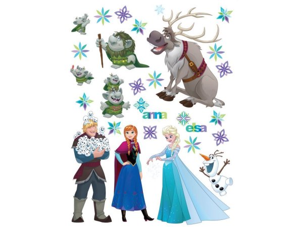 Герои холодного сердца для печати