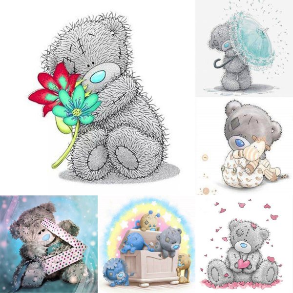 Стикеры Медвежонок