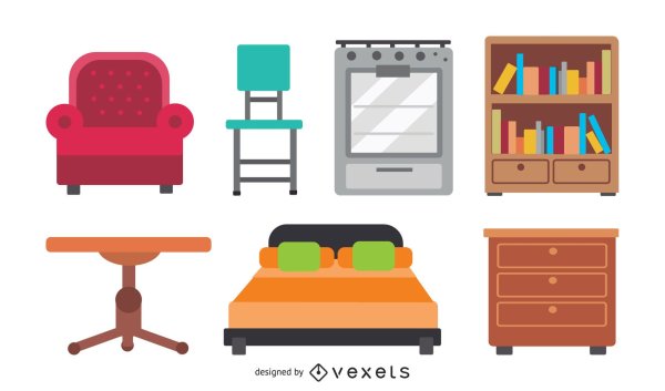 Мебель Векторная Графика