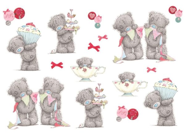 Сахарная печать мишка