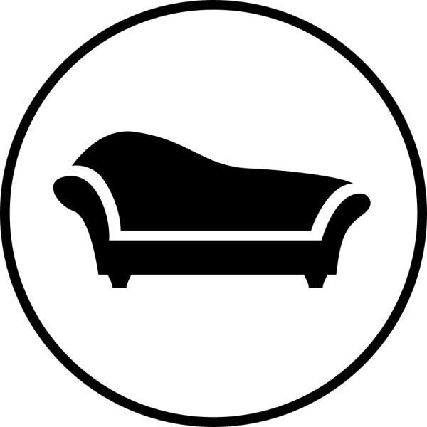 Мягкая мебель иконка