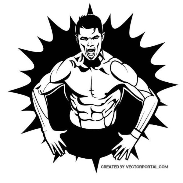 Крутые черные наклейки