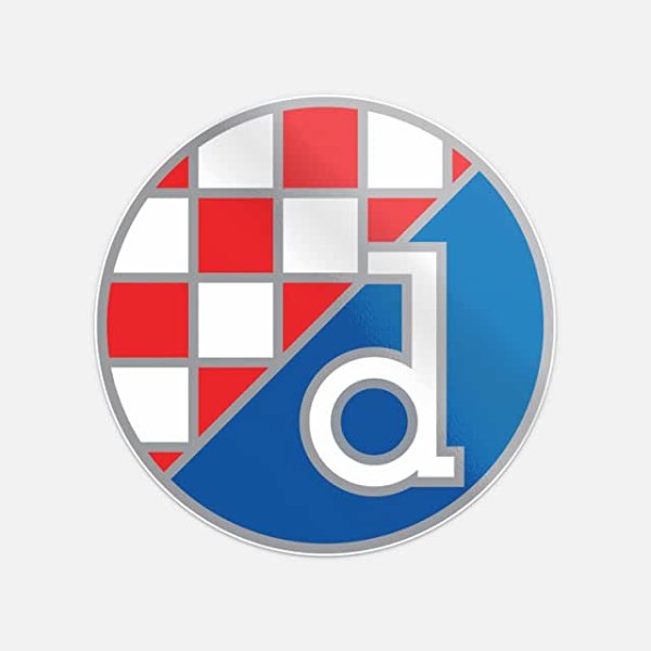 Динамо Загреб логотип на белом фоне
