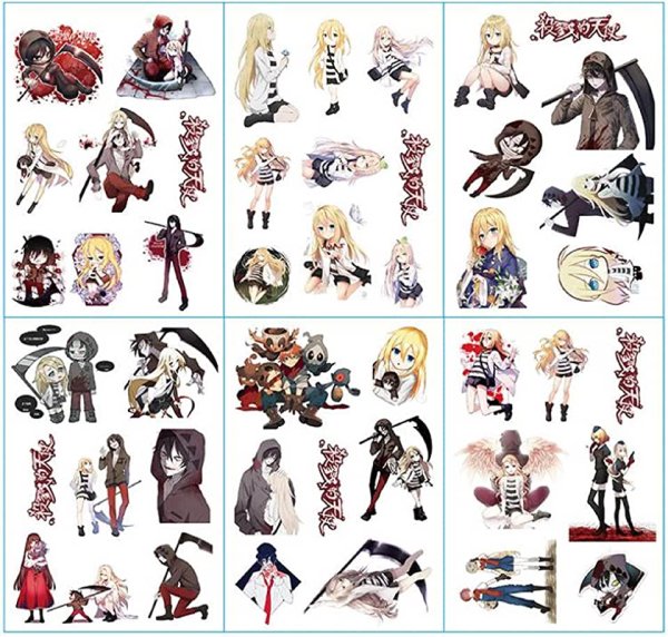 Наклейки ангел кровопролития