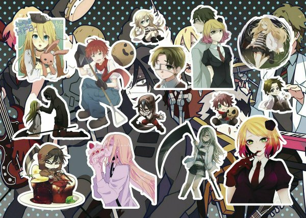 Ангел кровопролития Стикеры