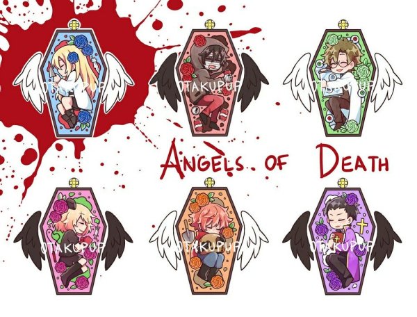 Чиби персонажи ангел кровопролития