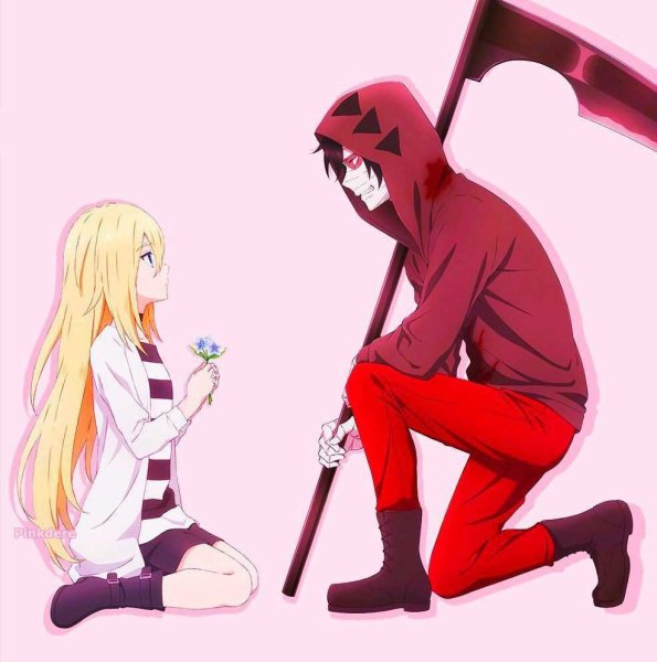 Раскраска аниме ангел кровопролития Рейчел