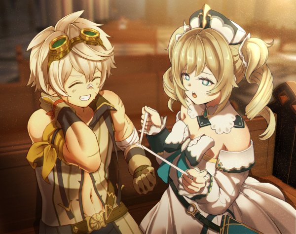 Наклейки Геншин ин пакт