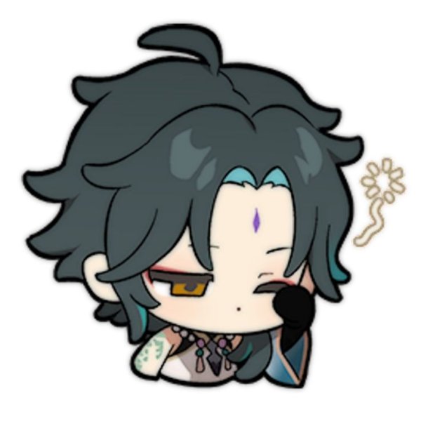 Сяо Геншин Чиби Стикеры