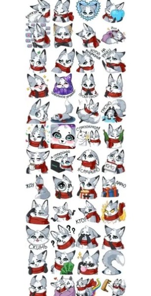 Стикеры ВК Рейни