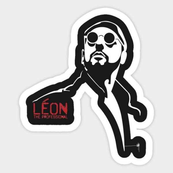 Стикеры по Леону