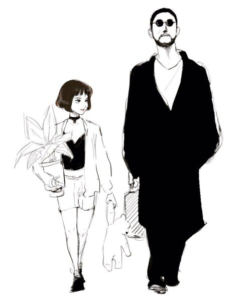 Стикер Леон и Матильда