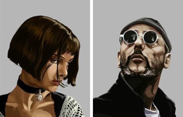 Леон стикер