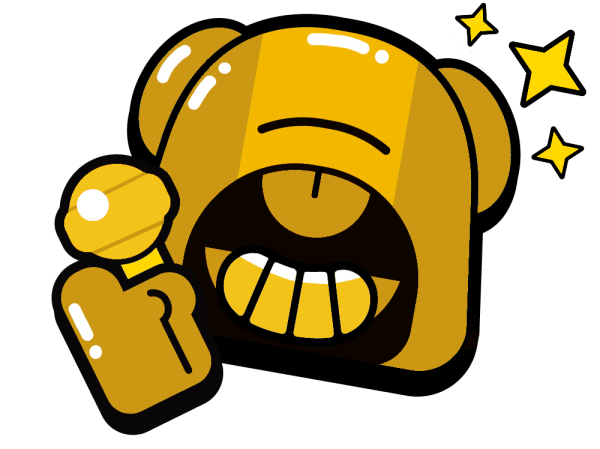 Стикеры БРАВЛ старс Леон