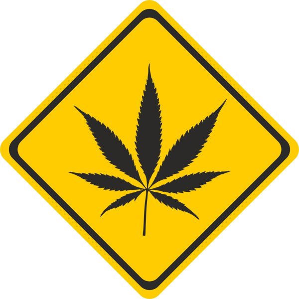 Значок конопли