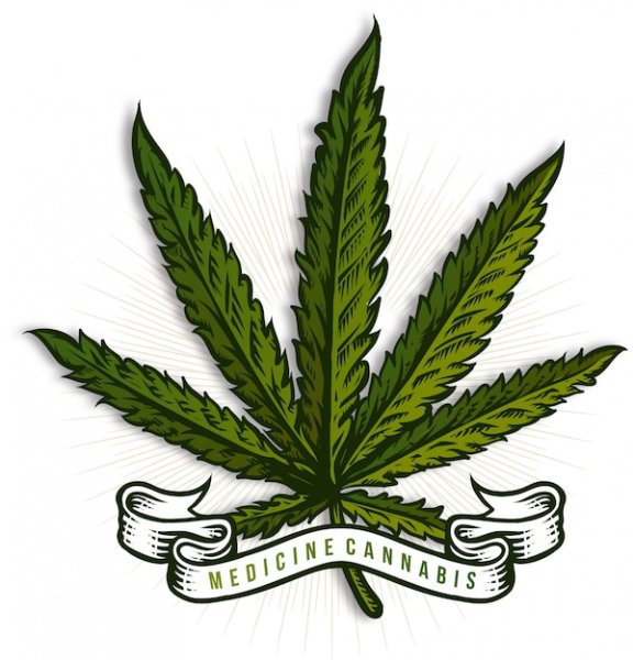 Мультяшный конопля