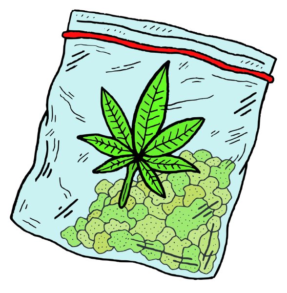 Мешки марихуаны для фотошопа