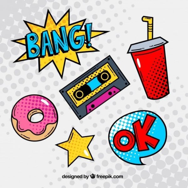 Наклейки Boom