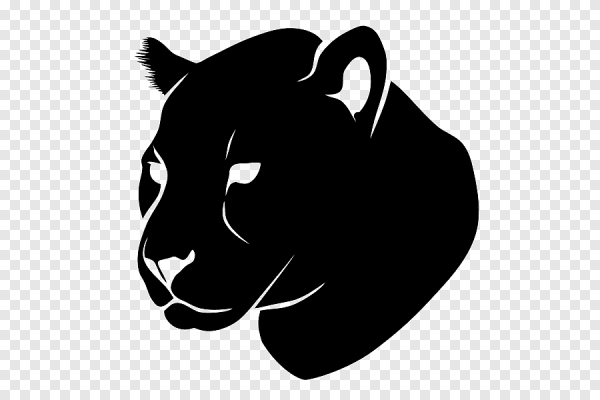 Трафарет пантеры