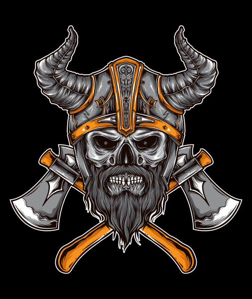 Голова викинга