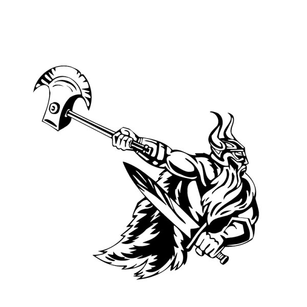 Трафареты самоклеящиеся Викинги