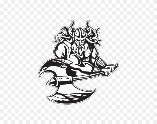 Викинг наклейка