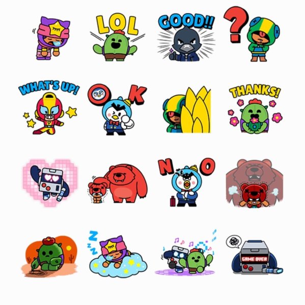 Наклейки Браво старс