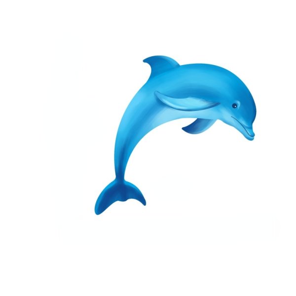 Наклейка Дельфин