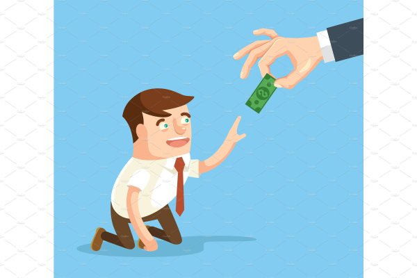 Зарплата иллюстрация